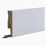 Balta MDF grindjuostė D11 6 cm aukščio. Pagrindinė nuotrauka