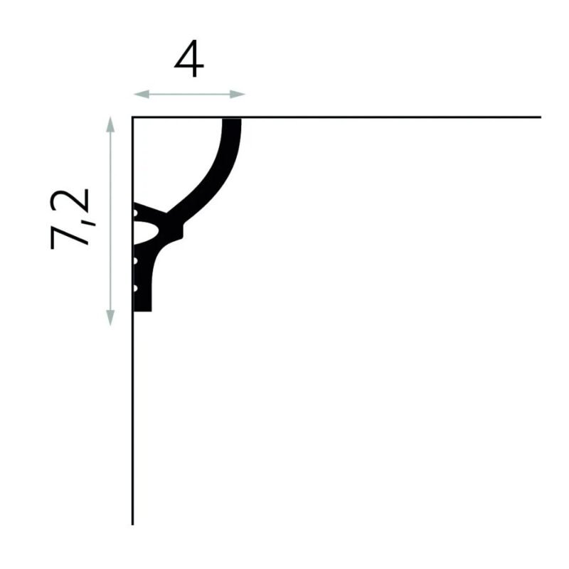 Bagetai luboms MD070 Brėžinys