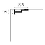 Lubiniai bagetai QL024 V varianto brėžinys