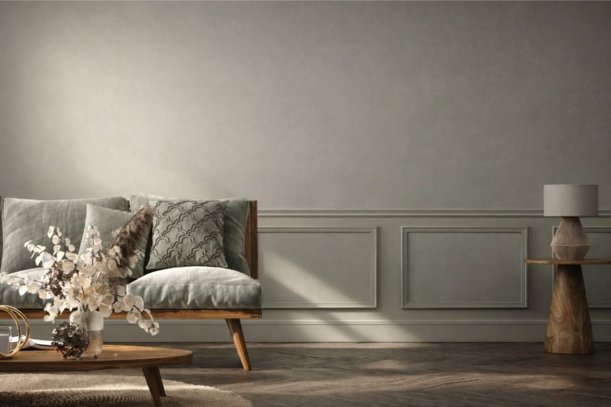 Mardom Decor grindjuostės nudažytos sienos spalva