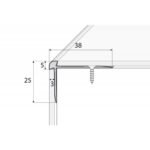 Profilis vinilinei dangai Brėžinys