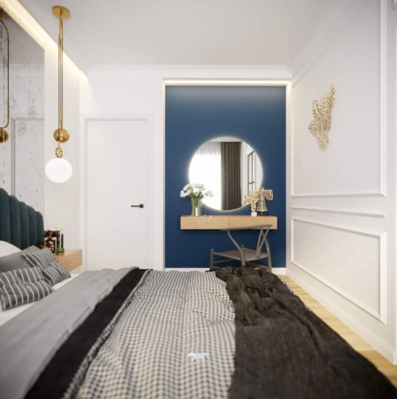 MD105 Mardom Decor LED lubų juosta miegamojo interjere