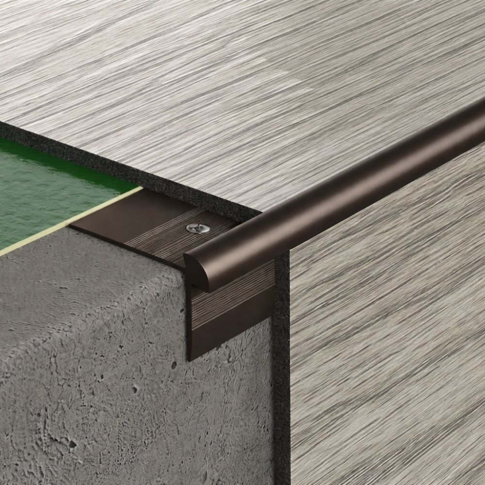 Profilis vinilinei dangai (3 mm) Olive spalvos Profilis vinilinei dangai (3 mm) Olive spalvos