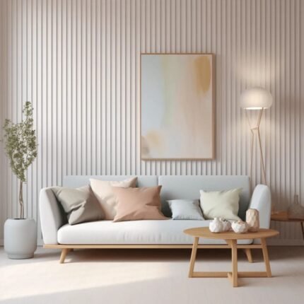 Sienų panelės dažomos WP002 Lumio. Šviesiai dažytos