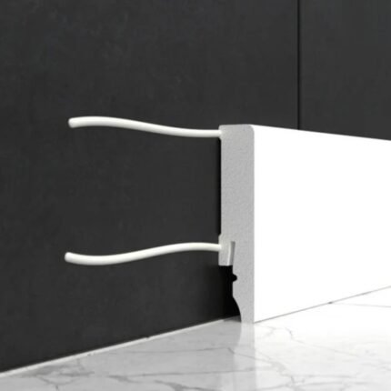 Dažomos polistireno grindjuostės LPC-51. Vizualizacija