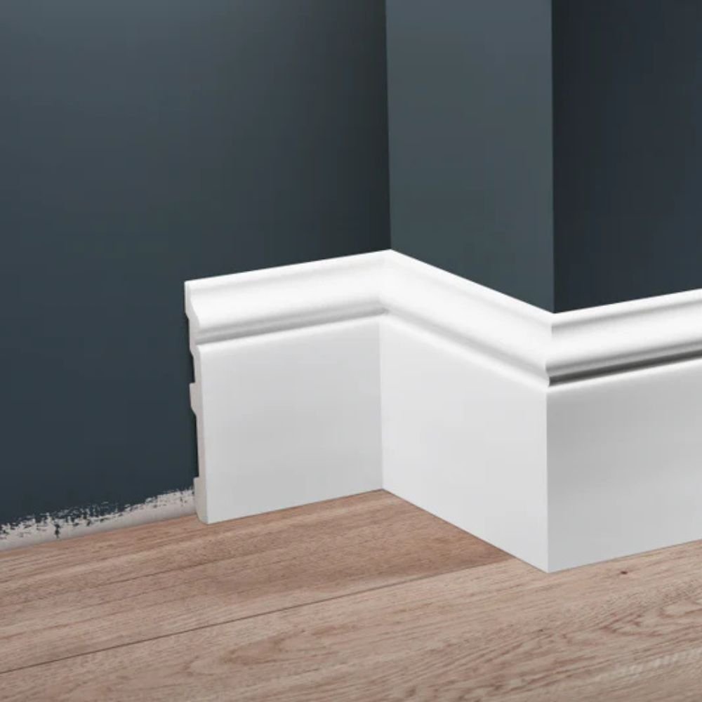 Polistireno grindjuostės balta LPC-22. Pagrininis paveikslėlis Polistireno grindjuostės balta LPC-22. Pagrininis paveikslėlis