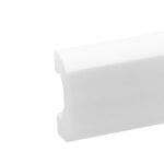Polistireno grindjuostės baltos LPC-04