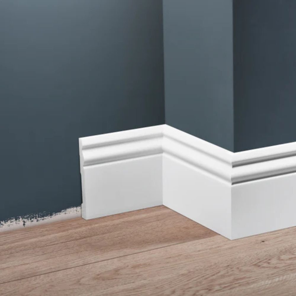 Polistireno grindjuostės baltos LPC-08. Pagrindinis paveikslėlis Polistireno grindjuostės baltos LPC-08. Pagrindinis paveikslėlis