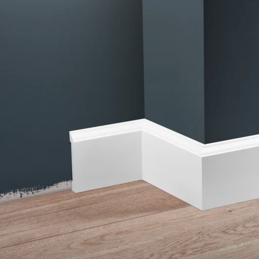 Polistireno grindjuostės baltos LPC-15. Pagrindinė foto Polistireno grindjuostės baltos LPC-15. Pagrindinė foto